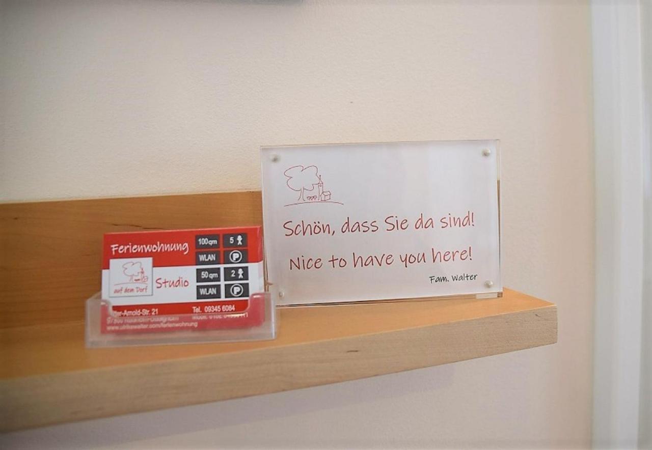 Ferienwohnung Auf Dem Dorf, Kuelsheim Eksteriør billede